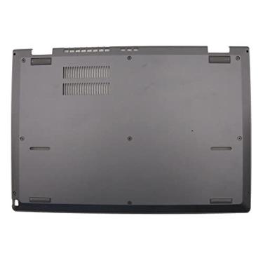 Imagem de Caso inferior do notebook para Lenovo ThinkPad L390 Yoga (tipo 20NT, 20NU) 02dl932 Caso base capa inferior preto para ioga novo