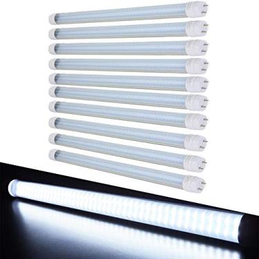 Imagem de Lâmpada LED RV T8, substituição de tubo florescente de 45,72 cm, 600 lúmens (branco frio) (10)