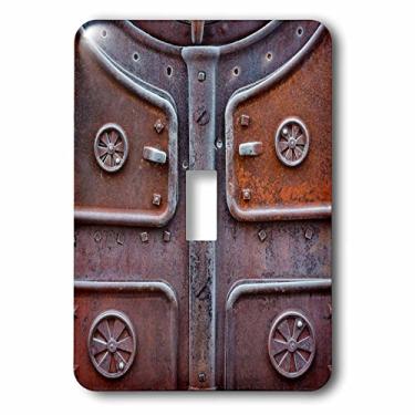 Imagem de 3dRose lsp_229936_1 USA, Califórnia, Corpo. Fechadura de portas antigas de caldeira simples