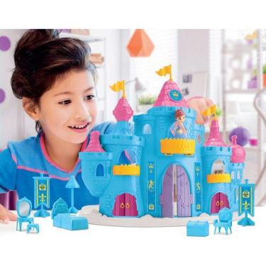 Imagem de Brinquedo Castelo Snow C/ Boneca Princesa E Acessórios - Samba Toys