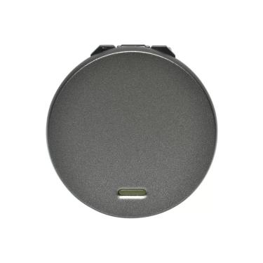 Imagem de Interruptor Simples Led 16a 250v 2m Redondo Magnésio Arteor 583602B - Pial