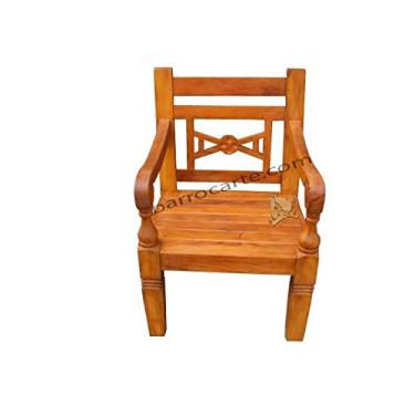 Imagem de Poltrona Rústica Atrative em Madeira de Demolição - Cód 1037