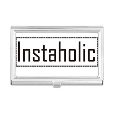 Imagem de Carteira elegante com porta-cartões Instaholic