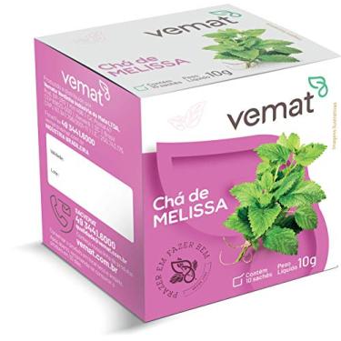 Imagem de Chá Vemat Melissa - (caixa c/ 10 un. c/ 10 sachês)