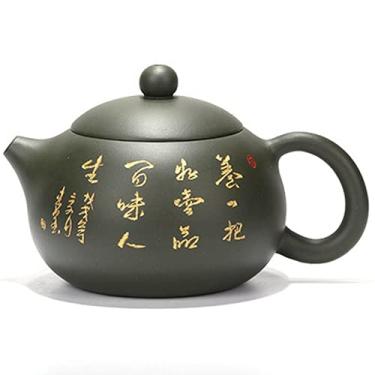 Imagem de Chaleira chinesa Yixing roxa feita à mão Xi Shi Chaleira Teaware Cerimonia de chá Decoração de casa