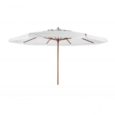 Imagem de Ombrellone Estrutura Madeira 4,00M Branco Bel Lazer