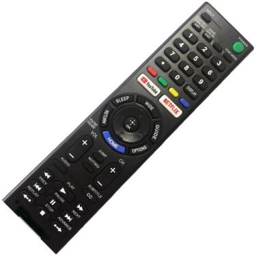Imagem de Controle Compatível Remoto Tv Smart 4K Sony Kd-49X705e - Mbtech - Wlw