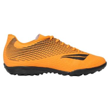Imagem de Chuteira Penalty Society Lider XXI Juvenil - Laranja e Preto