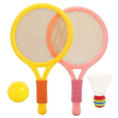 Imagem de 1 Conjunto Brinquedos Infantis Raquete De Badminton Infantil Conjunto De Badminton Brinquedo De Badminton Para Crianças Maior Abdômen Equipamentos Esportivos Pai-filho