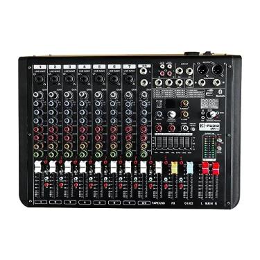 Imagem de Mesa de Som Analógica K-AUDIO MP810 / MP 8.2 de 8 Canais Com Bluetooth