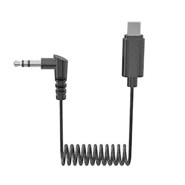 Imagem de Hollyland 3.5mm TRS macho para USB Tipo C DSP fone de ouvido Jack Audio Adapter Cable para Hollyland Lark M1/150 microfone, compatível com telefone An