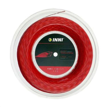 Imagem de Corda para Raquete de Tênis Inni Tri-Twist 125 Vermelha