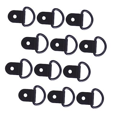 Imagem de Veemoon 30 Unidades Fivela Em Forma De d Gancho Cavalete Molduras Cabides Cabide De Fotos Cabide Para Porta Retrato Anel d Porta-retrato Ferro Porta-retratos Bolsa Pendurada