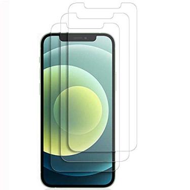 Imagem de 3 peças de vidro temperado, para iPhone 12 mini 11 Pro Max X XS XR protetor de tela, para iPhone 7 6 8 12 Plus 5S SE 2020 vidro - para iPhone X XS