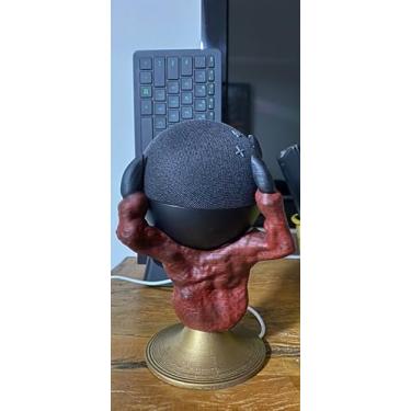 Imagem de Generic Suporte Alexa Echo Dot 4, Echo Dot 5 - Garra de Dragão Bronze