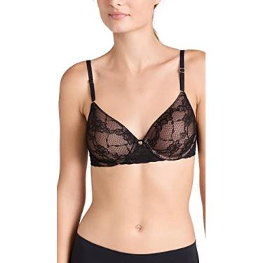 Imagem de Natori Sutiã feminino Bliss Allure: Contour Uw, Preto/Brilhante, 36DDD
