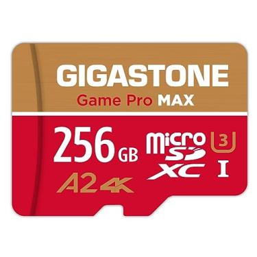 Imagem de [Recuperação de dados gratuita de 5 anos] Cartão micro SD GIGASTONE de 256 GB, Game Pro MAX, até 130/85 MB/s, cartão de memória MicroSDXC para Nintendo-Switch, SteamDeck, vídeo UHD 4K, UHS-I A2 V30 U3