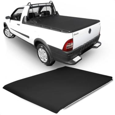 Imagem de Capota Marítima Strada Cabine Simples 98 A 06 07 08 09 10 11 12 13 Com Grade Original Gancho Estepe