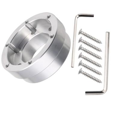 Imagem de Aluminum Alloy Steering Wheel Adapter Plate Game Steering Wheel Modification for Logitech G29 G920 G923, 70mm