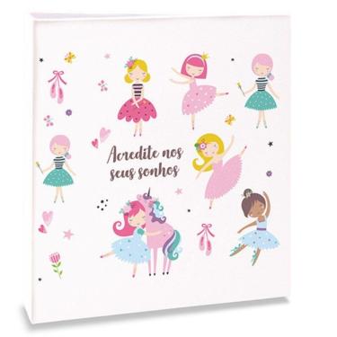 Imagem de Album 500 fotos 10x15 bailarina infantil rebite - ical 183