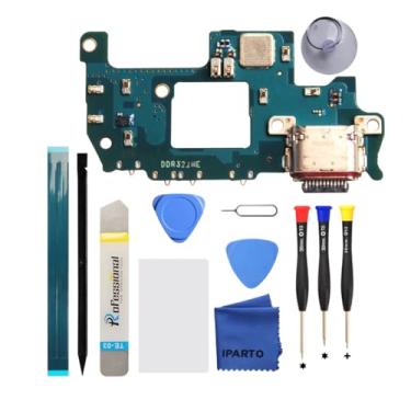 Imagem de iParto Kit de substituição de porta de carregamento para Samsung Galaxy S23 FE SM-S711U SM-S711U1 USB Flex Dock Connector Charging Flex Substituição com ferramentas