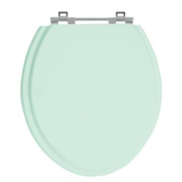 Imagem de Assento Sanitário Universal Oval Verde Convencional Sicmol