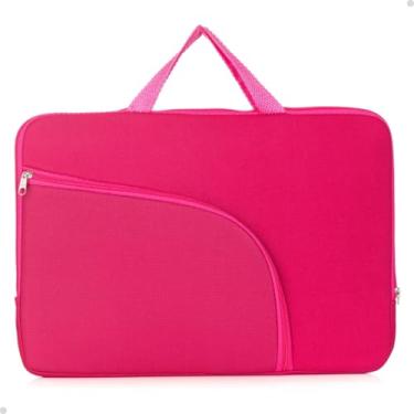 Imagem de Bolsa Para Carregar Notebook Macbook Bag Coleção Moderna (Rosa, 15.6")