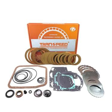 Imagem de TRANSPEED Kit de reconstrução mestre de transmissão automática AOD Kit de revisão de placas de aço de embreagem caixa de engrenagens compatível com Ford Mustang Lincoln Town Car