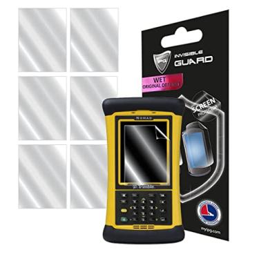 Imagem de IPG Protetor de tela de hidrogel para computador portátil Trimble Navigation Nomad 900LE robusto (6 unidades) Película transparente Ultra HD invisível antiarranhões - Suave, autorreparador/sem bolhas