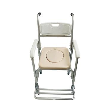 Imagem de Cadeira Banho Em Alumínio Rodas Até 100Kg Modelo S40