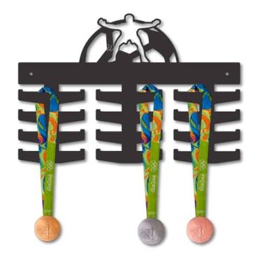 Imagem de Porta Medalhas Futebol Goleiro Woodecora