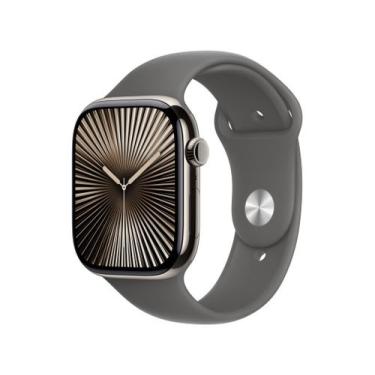 Imagem de Apple Watch Series 10 Gps + Cellular Caixa Natural De Titânio 46mm Pul