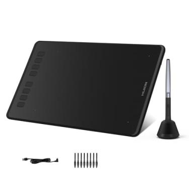 Imagem de Huion Inspiroy H950P Mesas Digitalizadoras, caneta sem bateria, sensibilidade à pressão 8192 e 8 atalhos definidos pelo usuário, compatível com Mac, Linux (Ubuntu), Windows PC e Android