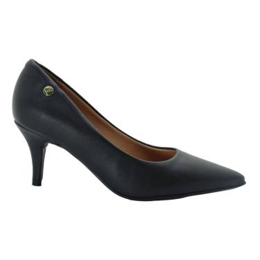 Imagem de Sapato Scarpin Feminino Bico Fino Salto Médio Vizzano Ref:1185.702