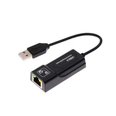 Imagem de Adaptador Usb Lan Rede Giga Ethernet 10/100/1000 - Exbom