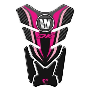 Imagem de Protetor De Tanque Adesivo Moto Haojue Dk Rosa - Cobra Motoparts, Rosa