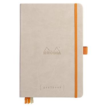 Imagem de Goalbook Caderno Pontilhado Rhodia A5 Capa Dura Beige
