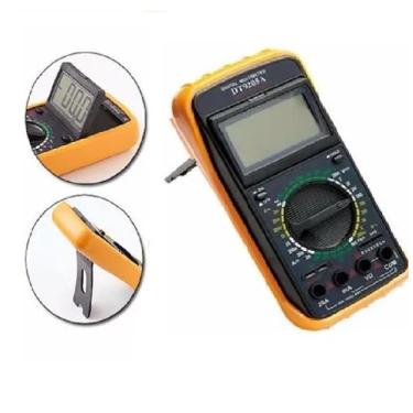 Imagem de Multímetro Digital Dt 9205a Com Capacímetro Beep Profissional Bip Avis