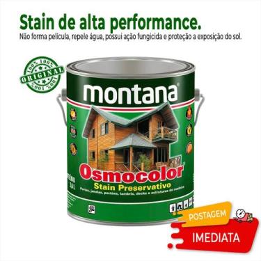 Imagem de Osmocolor Stain Montana Acabamento Transparente 3,6 Litros
