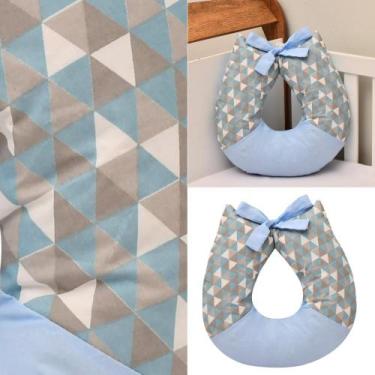 Imagem de Almofada Amamentação com Ziper Capa Removivel Facil de Lavar - RG Shop