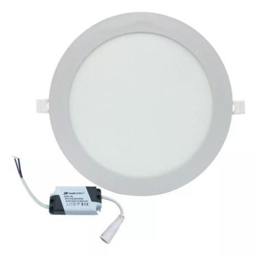 Imagem de Kit 2 Paflons Ilumimax 18W 4000K 1818Bh Embutir Redondo