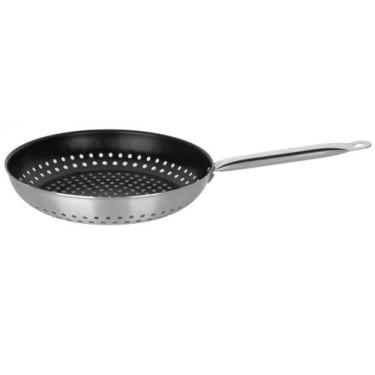 Imagem de Frigideira Grill Antiaderente Multiflon Alumínio - Perfurada Profissio