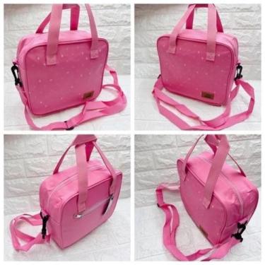 Imagem de Bolsa Térmica Fitness para Armazenar Alimentos - good felps, Rosa Clar