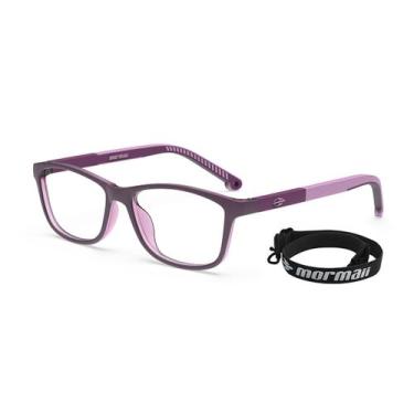 Imagem de Armação De Óculos Infantil Mormaii Spine M6091c6548 Violeta Fosco, Vio