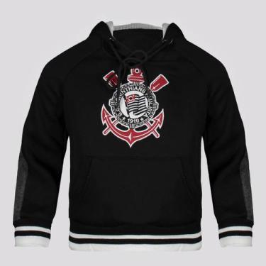 Imagem de Moletom Corinthians Escudo SCCP Juvenil - Spr, 6 ANOS