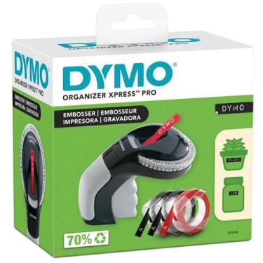 Imagem de Rotulador Manual DYMO Organizer XPRESS PRETO/CINZA com 3 Fitas