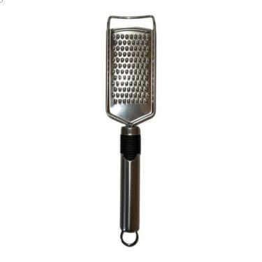 Imagem de Ralador Raspador de Queijo Legumes Inox Com Cabo 27cm - Geral