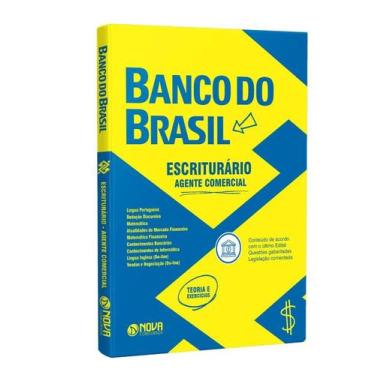 Imagem de Apostila Banco do Brasil 2024 Escriturário Agente Comercial - Nova Con