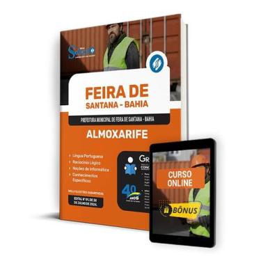 Imagem de Apostila Pref Feira de Santana BA 2024 Almoxarife - Editora Solução