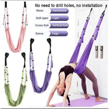 Imagem de Corda De Yoga Alongamento Exercícios Anti-gravidade  De Rede - OEM